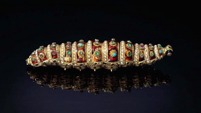 Illustration for article titled This 200-Year-Old Mechanical Caterpillar Does Everything But Turn Into a Butterfly